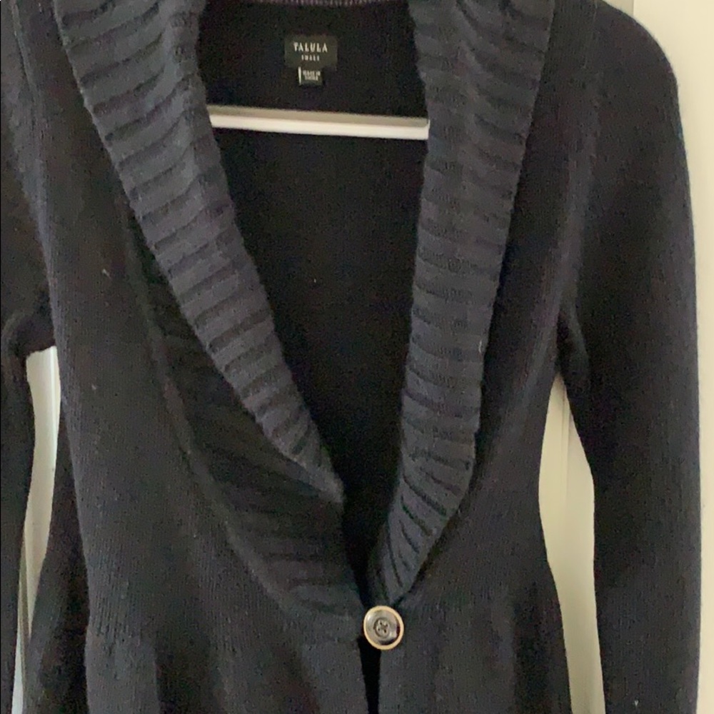 Aritzia TALULA wrap wool cardigan - Picture 2 of 4